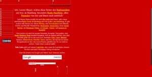 Alte Webseite - Stand 2008