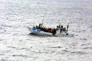 Flüchtlingsboot