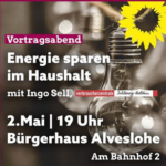 Energie sparen im Haushalt-Infoabend